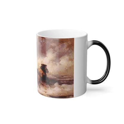 Frederick Arthur Bridgman (1847-1928) Apollon Enlevant Cyrene - Color Changing Mug 11oz-Go Mug Yourself