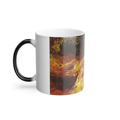 Frederick Arthur Bridgman (1847-1928) AT THE OASIS - Color Changing Mug 11oz-Go Mug Yourself