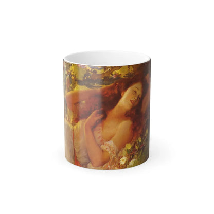 Frederick Arthur Bridgman (1847-1928) Dolce Far Niente - Color Changing Mug 11oz-11oz-Go Mug Yourself