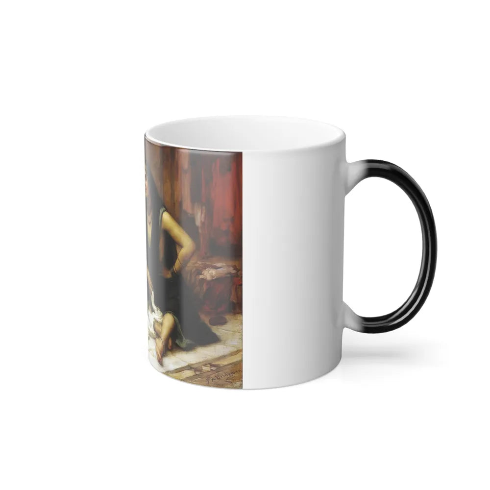 Frederick Arthur Bridgman (1847-1928) The Bathing Cove - Color Changing Mug 11oz-Go Mug Yourself