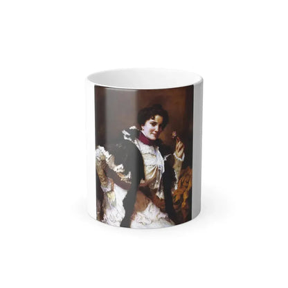 Frederick Arthur Bridgman (1847-1928) unkown title - Color Changing Mug 11oz 11oz - Go Mug Yourself