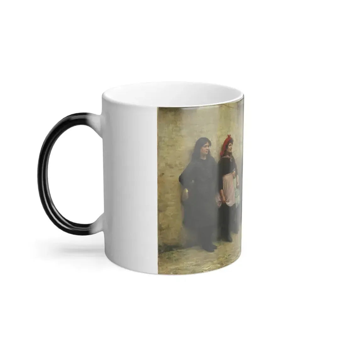 Frederick Brown (1851-1941) Candidates for Girton - Oil on Canvas 1884 - Color Changing Mug 11oz - Go Mug Yourself