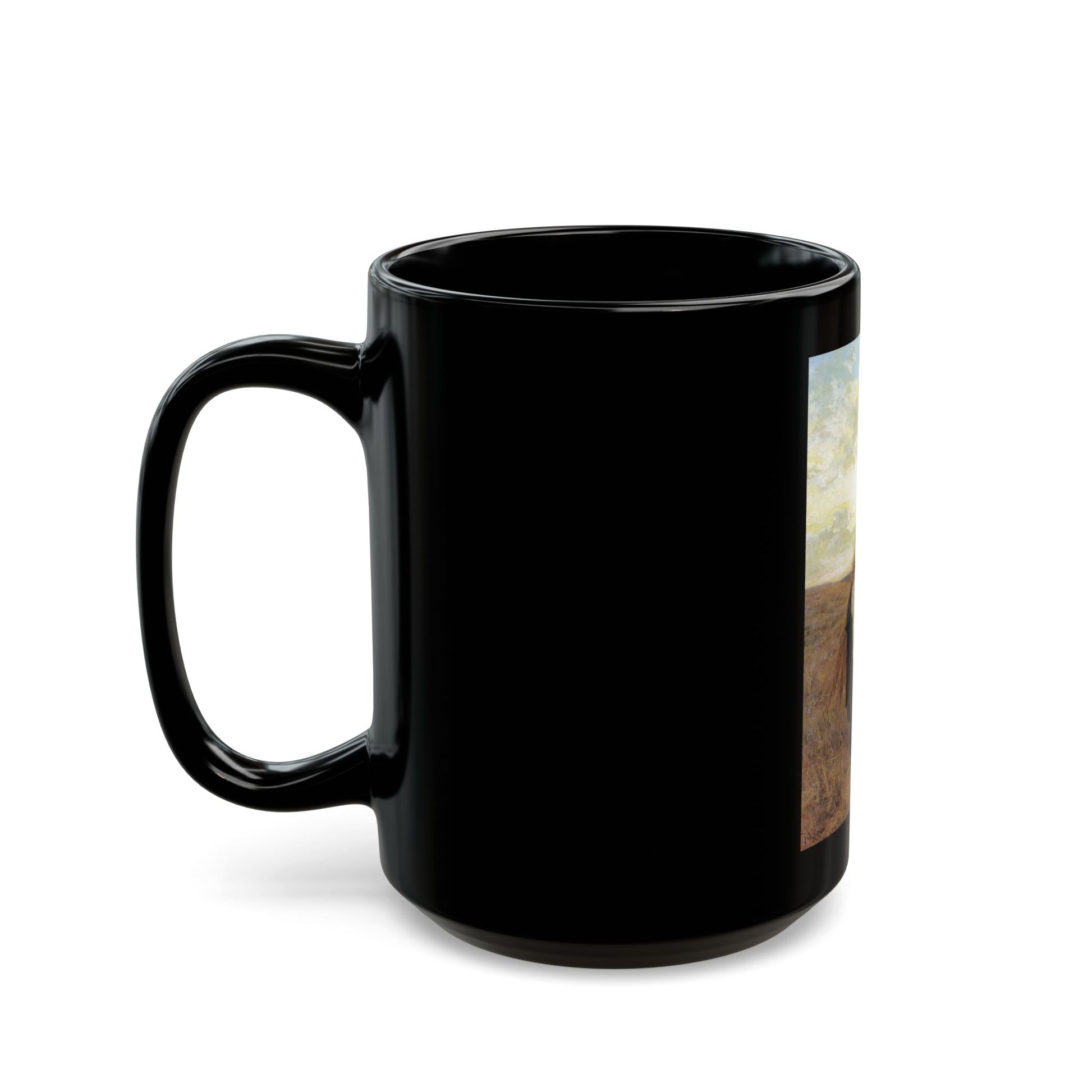 Frederick Morgan (1847-1927) The Gleaners - 1880 - Black Coffee Mug-Go Mug Yourself