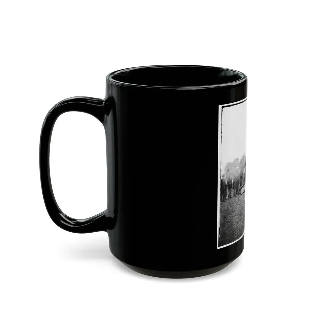 Fredericksburg, Va. Burial Of Unoin Soldiers (U.S. Civil War) Black Coffee Mug - Go Mug Yourself