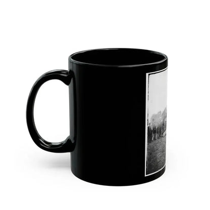 Fredericksburg, Va. Burial Of Unoin Soldiers (U.S. Civil War) Black Coffee Mug - Go Mug Yourself