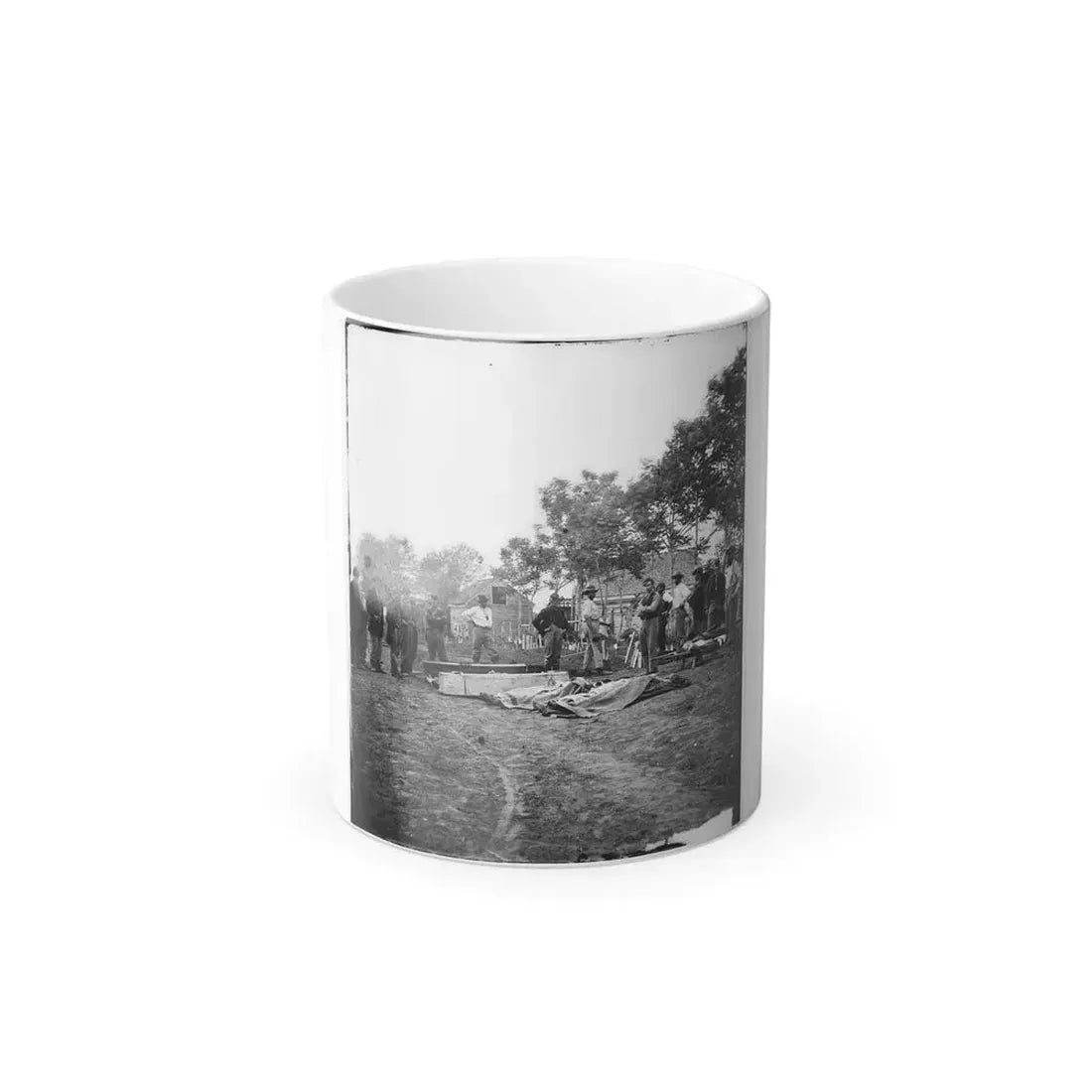Fredericksburg, Va. Burial of Unoin Soldiers (U.S. Civil War) Color Changing Coffee Mug 11oz Default Title 11oz - Go Mug Yourself