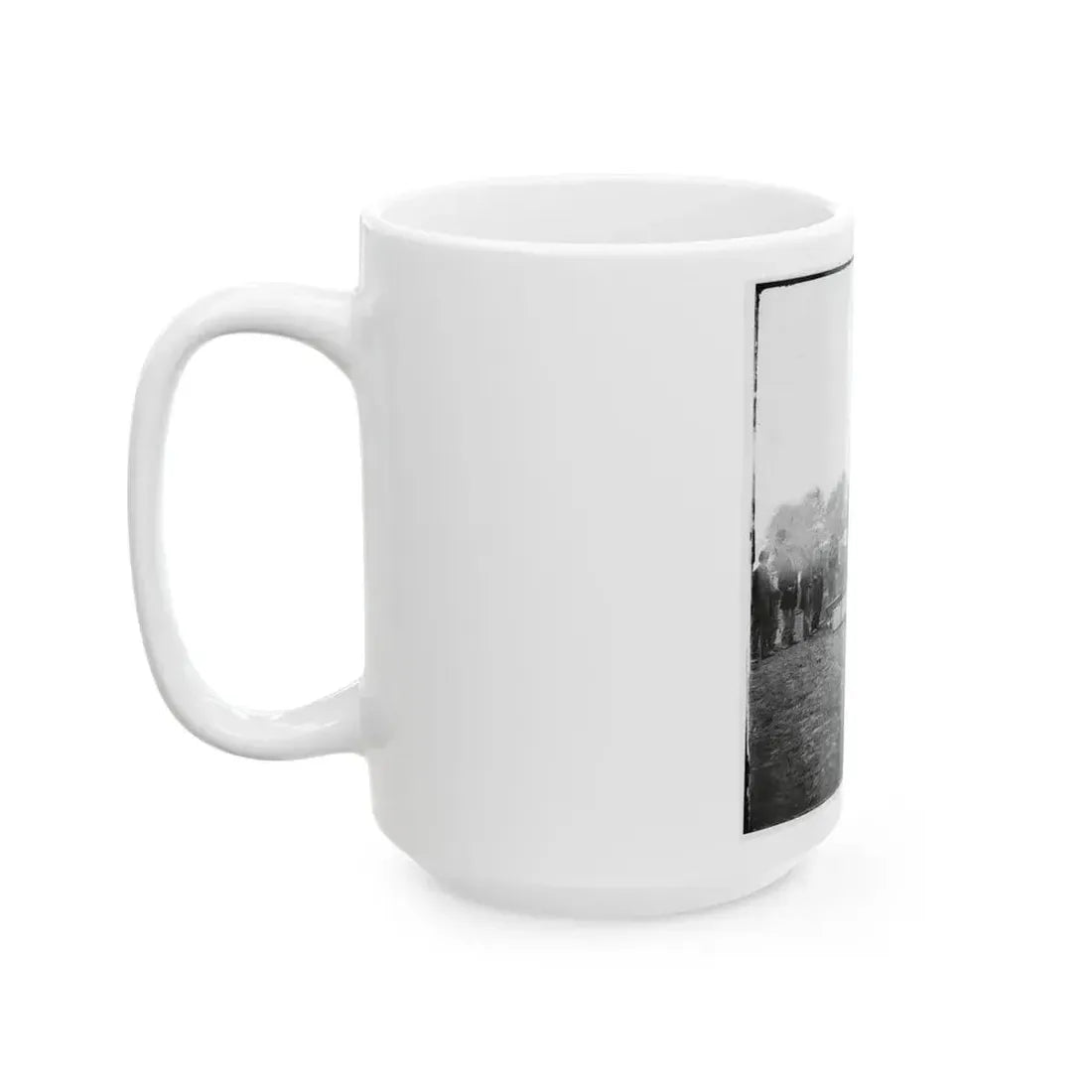 Fredericksburg, Va. Burial Of Unoin Soldiers (U.S. Civil War) White Coffee Mug - Go Mug Yourself