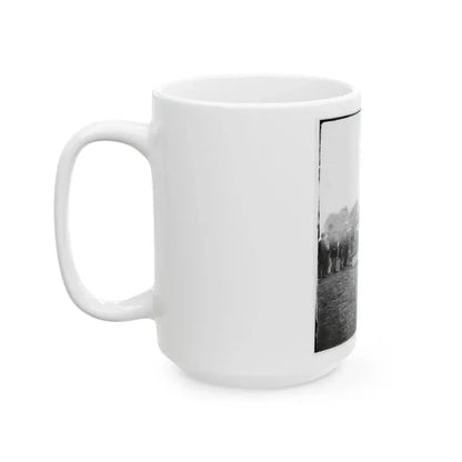 Fredericksburg, Va. Burial Of Unoin Soldiers (U.S. Civil War) White Coffee Mug - Go Mug Yourself