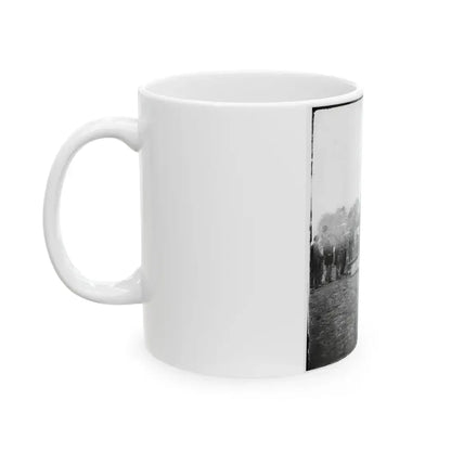 Fredericksburg, Va. Burial Of Unoin Soldiers (U.S. Civil War) White Coffee Mug - Go Mug Yourself