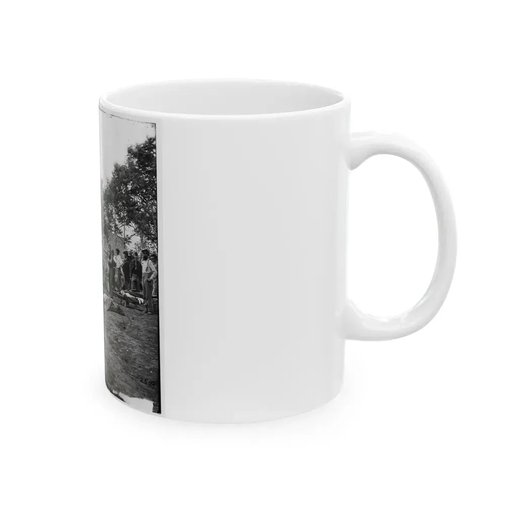 Fredericksburg, Va. Burial Of Unoin Soldiers (U.S. Civil War) White Coffee Mug - Go Mug Yourself