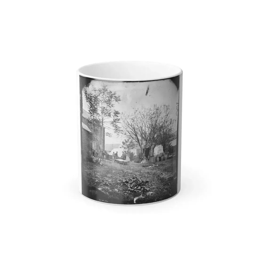 Fredericksburg, Va. Cooking Tent of the U.S. Sanitary Commission (U.S. Civil War) Color Changing Coffee Mug 11oz Default Title 11oz - Go Mug Yourself