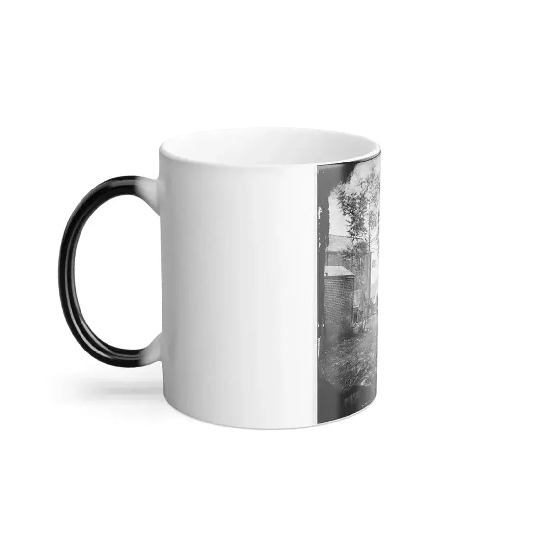 Fredericksburg, Va. Cooking Tent of the U.S. Sanitary Commission (U.S. Civil War) Color Changing Coffee Mug 11oz - Go Mug Yourself