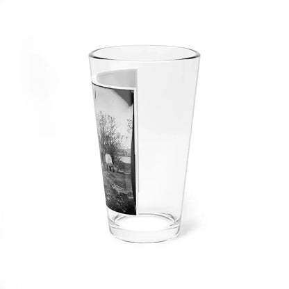Fredericksburg, Va. Cooking Tent Of The U.S. Sanitary Commission (U.S. Civil War) Pint Glass 16oz - Go Mug Yourself