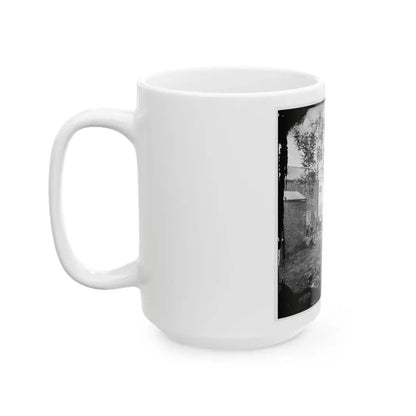 Fredericksburg, Va. Cooking Tent Of The U.S. Sanitary Commission (U.S. Civil War) White Coffee Mug - Go Mug Yourself