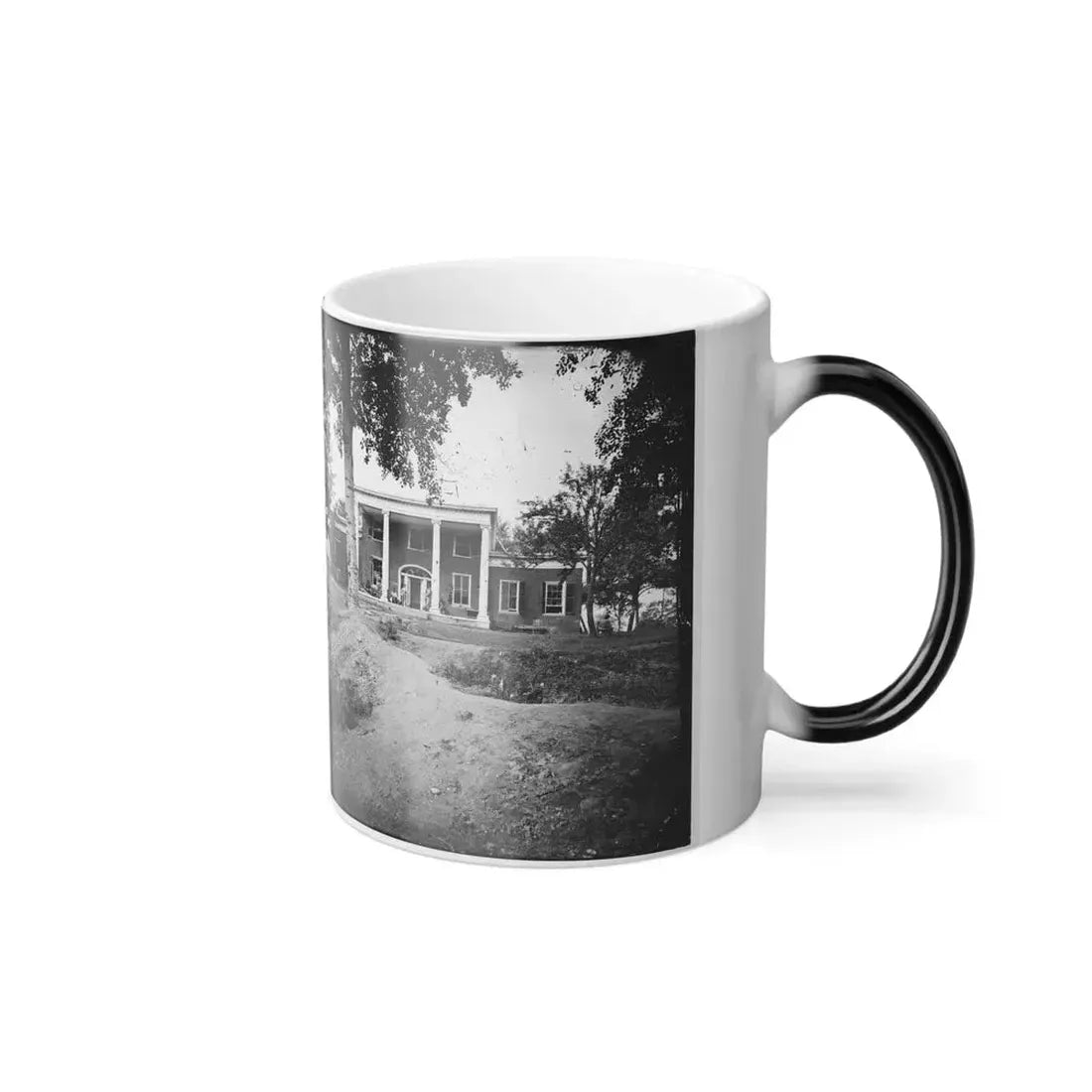 Fredericksburg, Va. Marye House, With Rifle Pits in Front (U.S. Civil War) Color Changing Coffee Mug 11oz - Go Mug Yourself