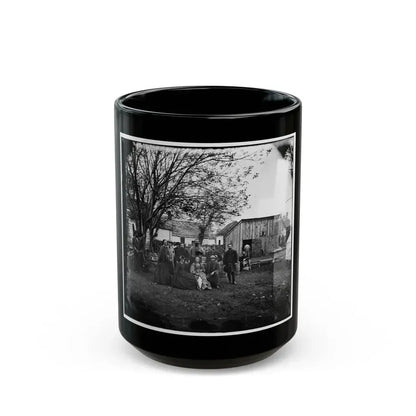 Fredericksburg, Va. Nurses And Officers Of The U.S. Sanitary Commission (U.S. Civil War) Black Coffee Mug 15oz - Go Mug Yourself