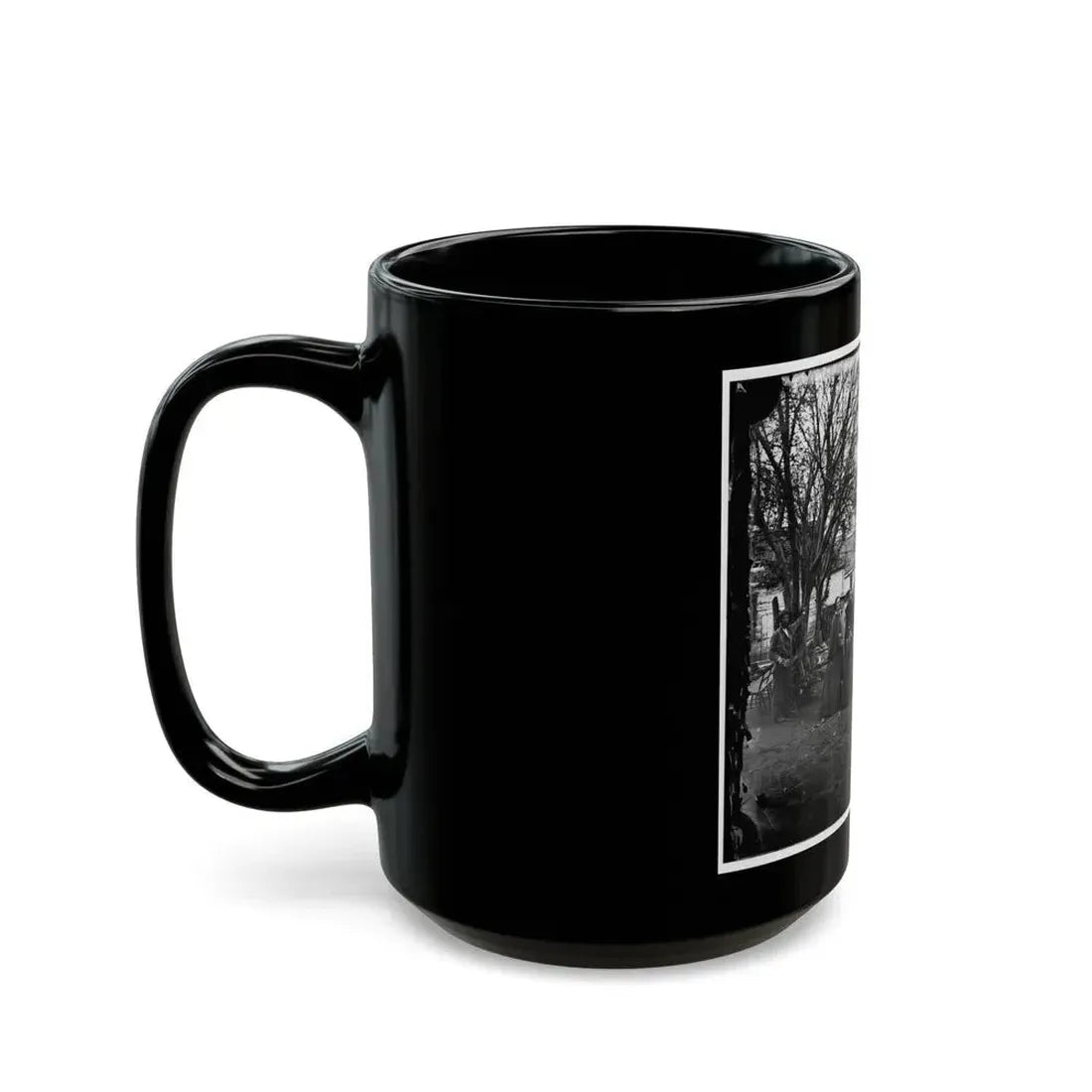 Fredericksburg, Va. Nurses And Officers Of The U.S. Sanitary Commission (U.S. Civil War) Black Coffee Mug - Go Mug Yourself
