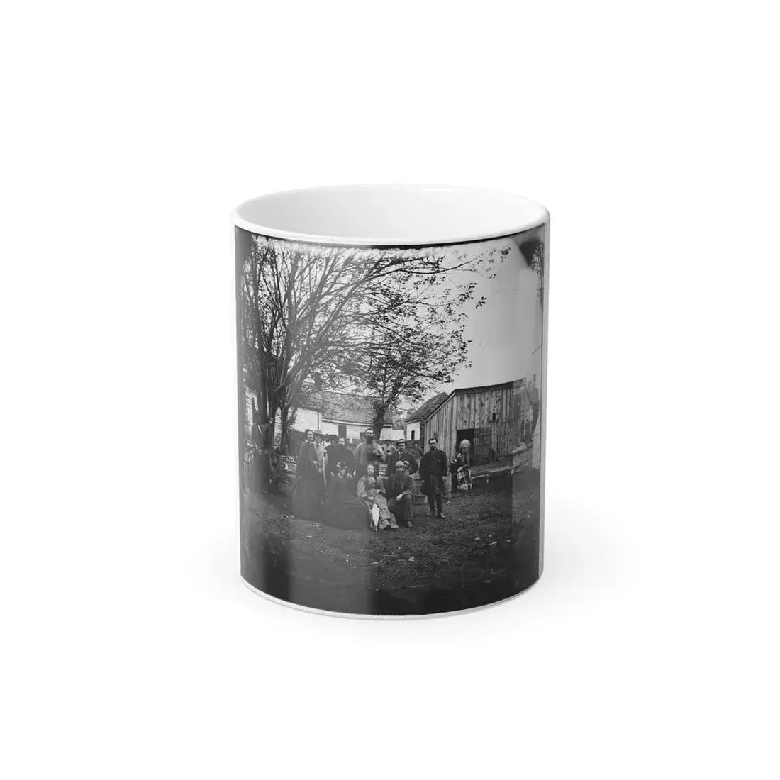 Fredericksburg, Va. Nurses and Officers of the U.S. Sanitary Commission (U.S. Civil War) Color Changing Coffee Mug 11oz Default Title 11oz - Go Mug Yourself