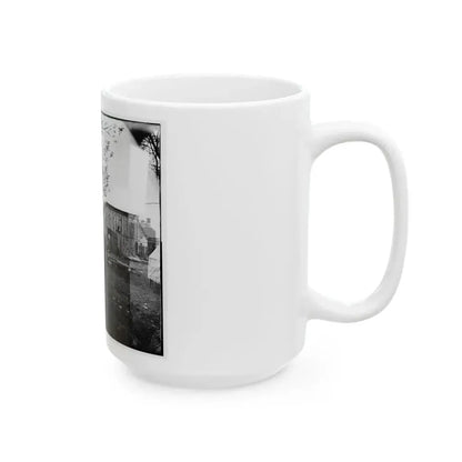 Fredericksburg, Va. Nurses And Officers Of The U.S. Sanitary Commission (U.S. Civil War) White Coffee Mug - Go Mug Yourself