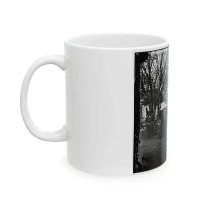 Fredericksburg, Va. Nurses And Officers Of The U.S. Sanitary Commission (U.S. Civil War) White Coffee Mug - Go Mug Yourself
