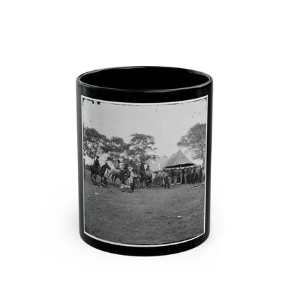 Fredericksburg, Va. Soldiers Filling Canteens (U.S. Civil War) Black Coffee Mug 11oz - Go Mug Yourself
