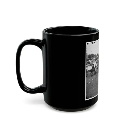 Fredericksburg, Va. Soldiers Filling Canteens (U.S. Civil War) Black Coffee Mug - Go Mug Yourself