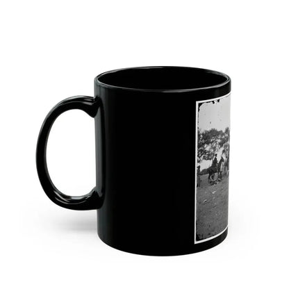 Fredericksburg, Va. Soldiers Filling Canteens (U.S. Civil War) Black Coffee Mug - Go Mug Yourself
