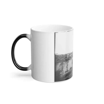 Fredericksburg, Va. View of Town From East Bank of the Rappahannock (U.S. Civil War) Color Changing Coffee Mug 11oz - Go Mug Yourself