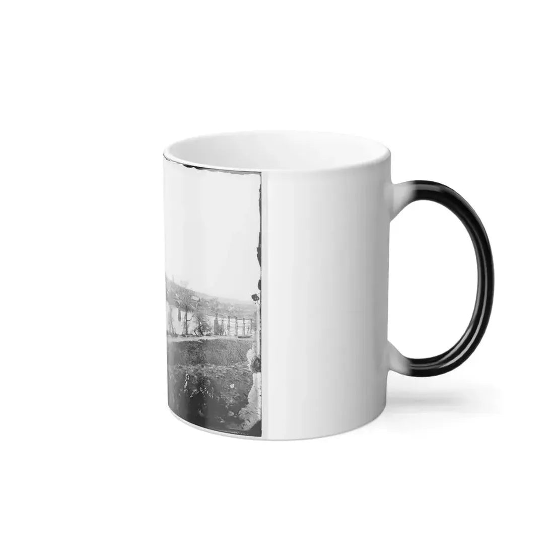 Fredericksburg, Va. View of Town From East Bank of the Rappahannock (U.S. Civil War) Color Changing Coffee Mug 11oz - Go Mug Yourself
