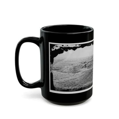 Fredericksburg, Va. View Of Town From Tyler's Battery (U.S. Civil War) Black Coffee Mug - Go Mug Yourself