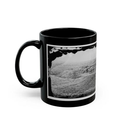 Fredericksburg, Va. View Of Town From Tyler's Battery (U.S. Civil War) Black Coffee Mug - Go Mug Yourself