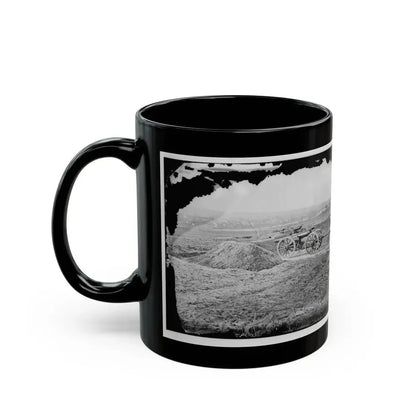 Fredericksburg, Va. View Of Town From Tyler's Battery (U.S. Civil War) Black Coffee Mug - Go Mug Yourself