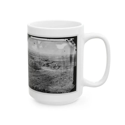 Fredericksburg, Va. View Of Town From Tyler's Battery (U.S. Civil War) White Coffee Mug - Go Mug Yourself