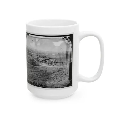 Fredericksburg, Va. View Of Town From Tyler's Battery (U.S. Civil War) White Coffee Mug - Go Mug Yourself