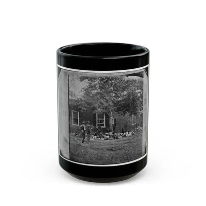 Fredericksburg, Va. Wounded From The Battle Of The Wilderness (U.S. Civil War) Black Coffee Mug 15oz - Go Mug Yourself