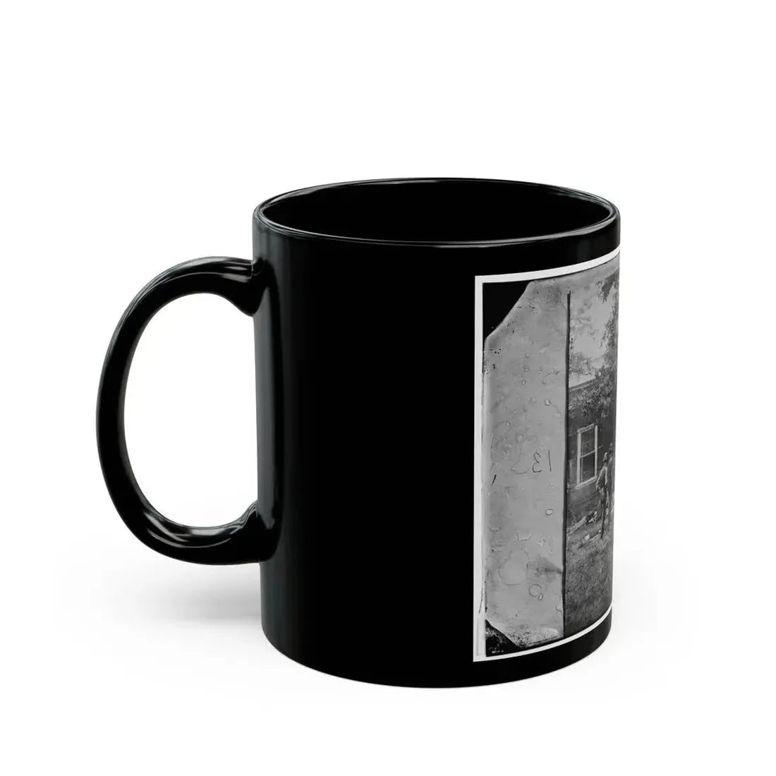 Fredericksburg, Va. Wounded From The Battle Of The Wilderness (U.S. Civil War) Black Coffee Mug - Go Mug Yourself