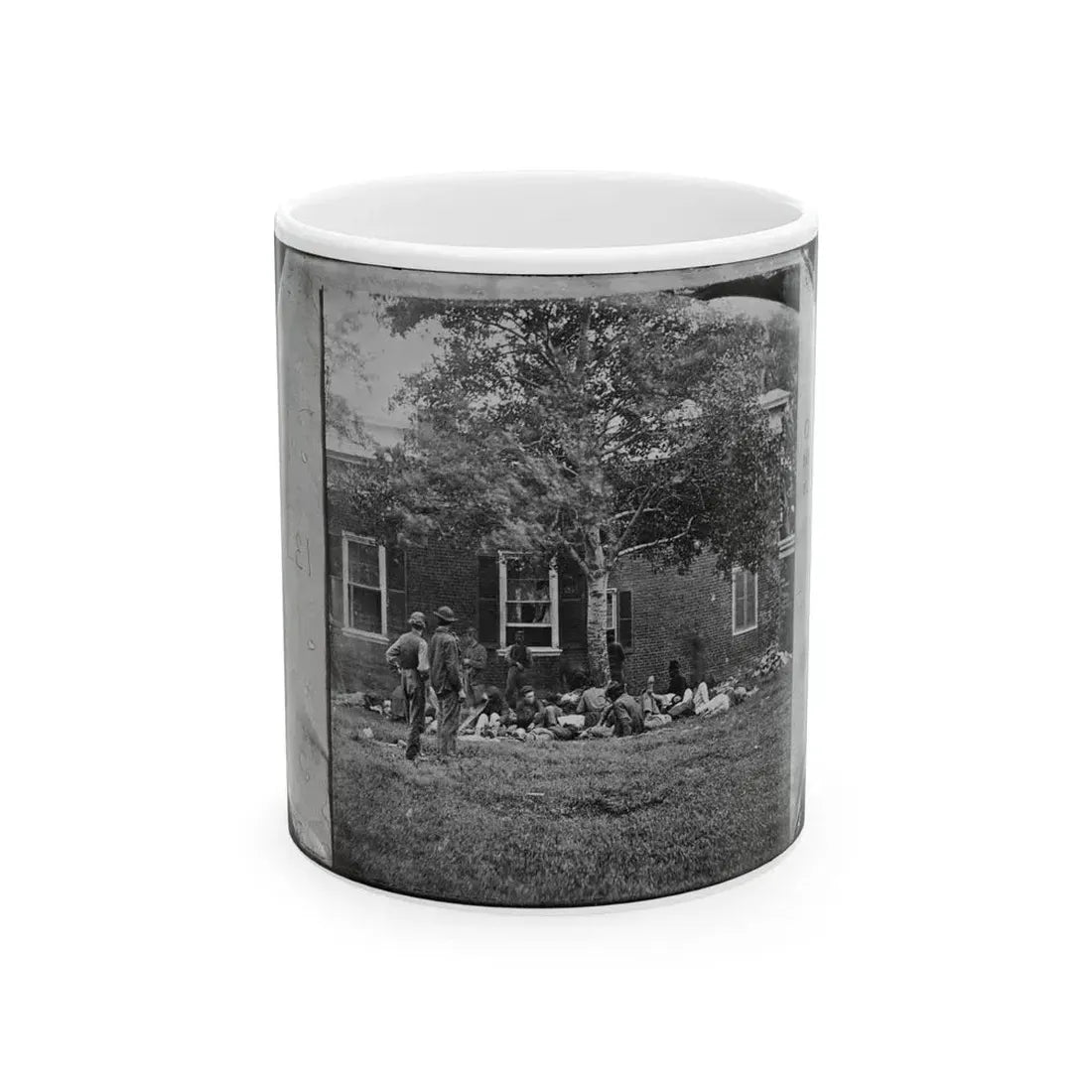 Fredericksburg, Va. Wounded From The Battle Of The Wilderness (U.S. Civil War) White Coffee Mug 11oz - Go Mug Yourself