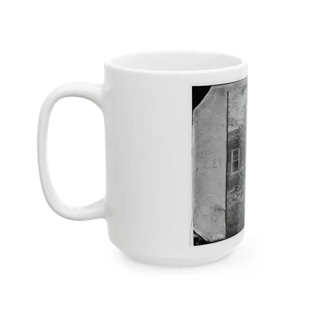 Fredericksburg, Va. Wounded From The Battle Of The Wilderness (U.S. Civil War) White Coffee Mug - Go Mug Yourself