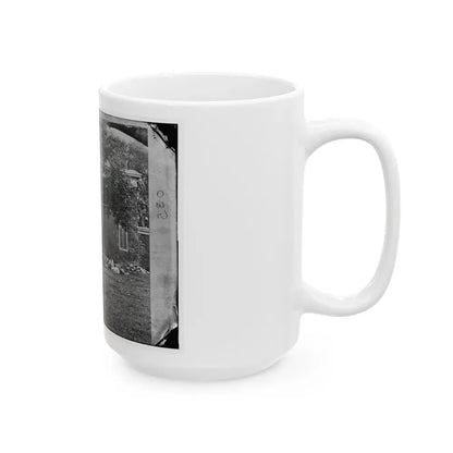 Fredericksburg, Va. Wounded From The Battle Of The Wilderness (U.S. Civil War) White Coffee Mug - Go Mug Yourself