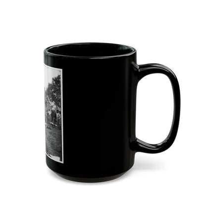 Fredericksburg, Va. Burial Of Unoin Soldiers (U.S. Civil War) Black Coffee Mug-Go Mug Yourself