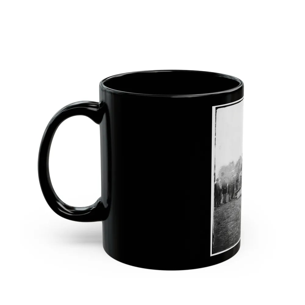 Fredericksburg, Va. Burial Of Unoin Soldiers (U.S. Civil War) Black Coffee Mug-Go Mug Yourself