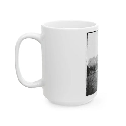 Fredericksburg, Va. Burial Of Unoin Soldiers (U.S. Civil War) White Coffee Mug-Go Mug Yourself