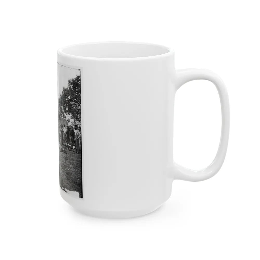 Fredericksburg, Va. Burial Of Unoin Soldiers (U.S. Civil War) White Coffee Mug-Go Mug Yourself