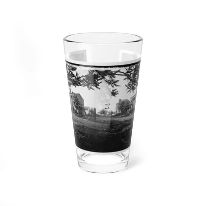 Fredericksburg, Va. Houses Damaged By The Shelling Of December 13, 1862 (U.S. Civil War) Pint Glass 16oz-16oz-Go Mug Yourself