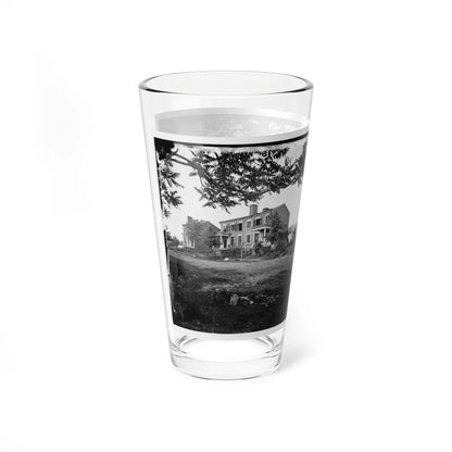 Fredericksburg, Va. Houses Damaged By The Shelling Of December 13, 1862 (U.S. Civil War) Pint Glass 16oz-Go Mug Yourself