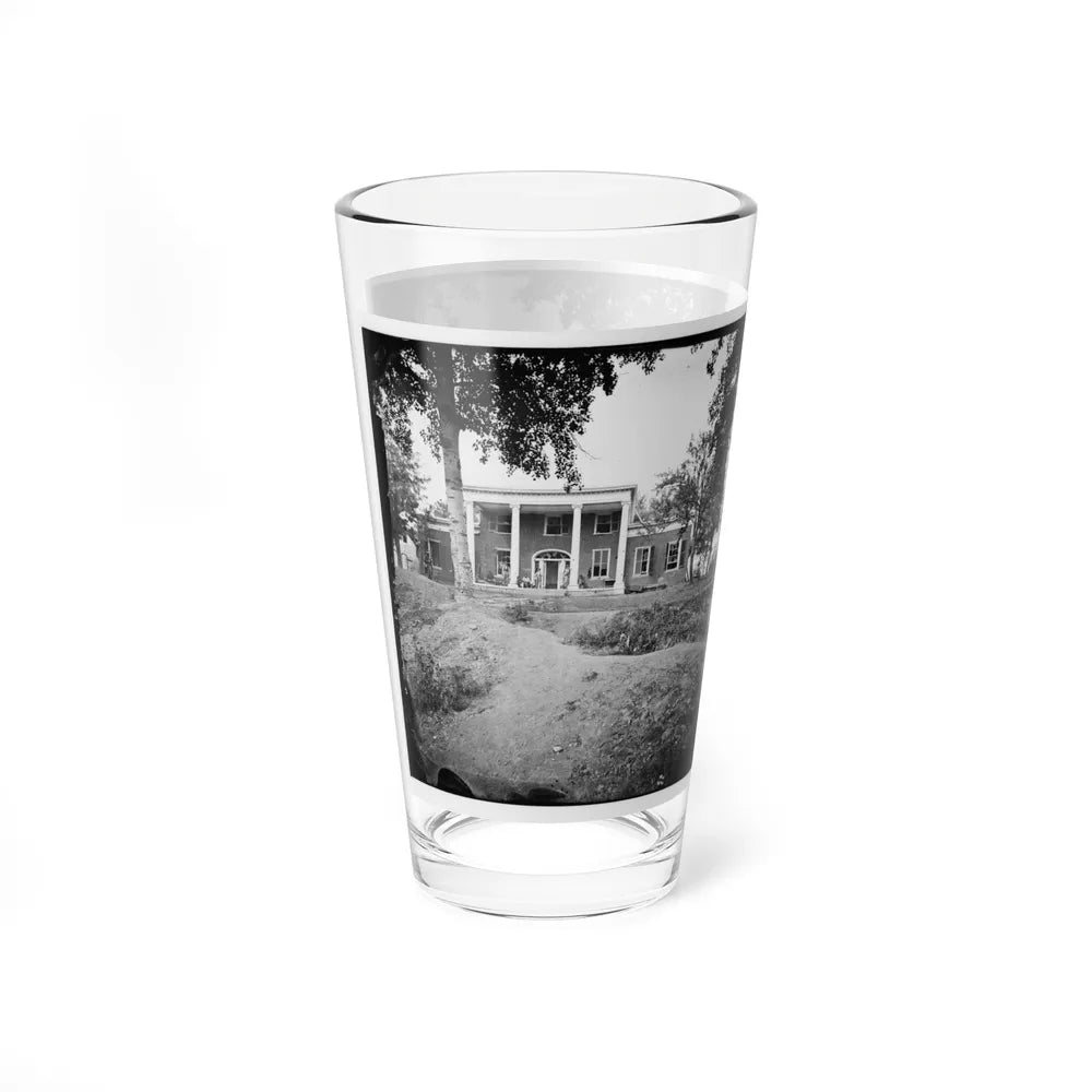 Fredericksburg, Va. Marye House, With Rifle Pits In Front (U.S. Civil War) Pint Glass 16oz-Go Mug Yourself