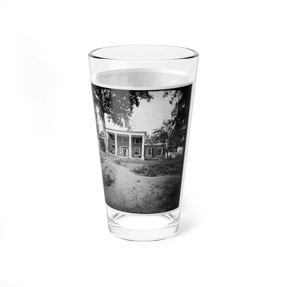 Fredericksburg, Va. Marye House, With Rifle Pits In Front (U.S. Civil War) Pint Glass 16oz-Go Mug Yourself