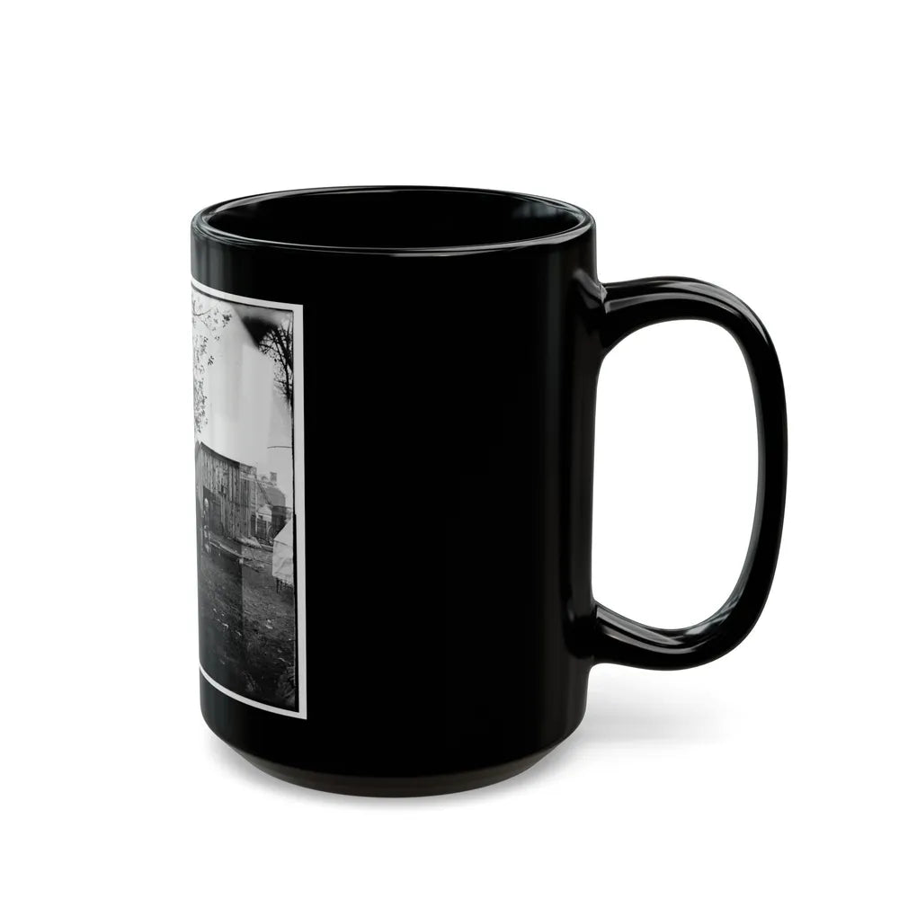 Fredericksburg, Va. Nurses And Officers Of The U.S. Sanitary Commission (U.S. Civil War) Black Coffee Mug-Go Mug Yourself