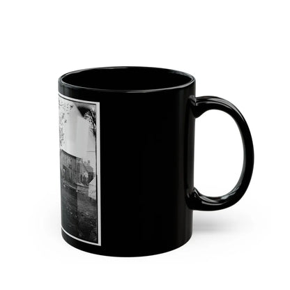 Fredericksburg, Va. Nurses And Officers Of The U.S. Sanitary Commission (U.S. Civil War) Black Coffee Mug-Go Mug Yourself