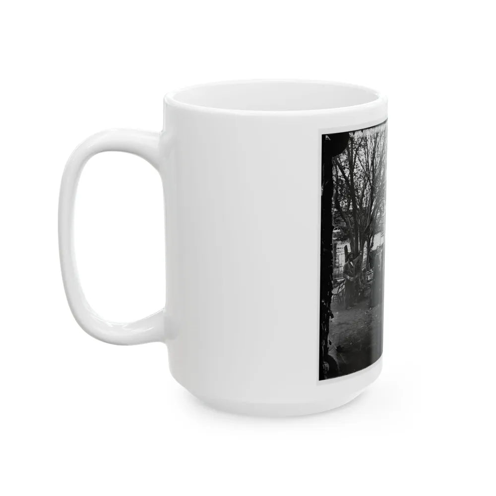 Fredericksburg, Va. Nurses And Officers Of The U.S. Sanitary Commission (U.S. Civil War) White Coffee Mug-Go Mug Yourself